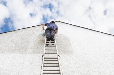 Peinture extérieure à Blesle — façades et ravalement